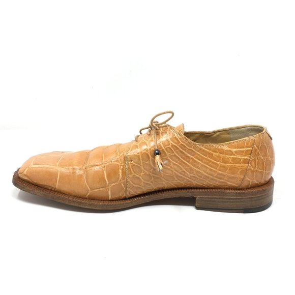 Mauri Oxfords Shoes Size 14 Orange Full Alligator main image 5